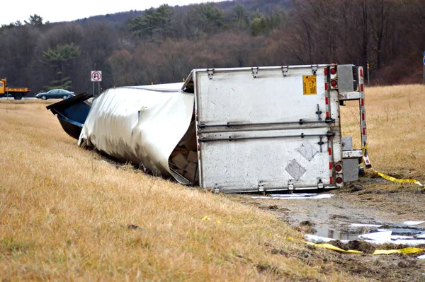 Tractor Trailer Rear-Ender Takes Woman’s Life